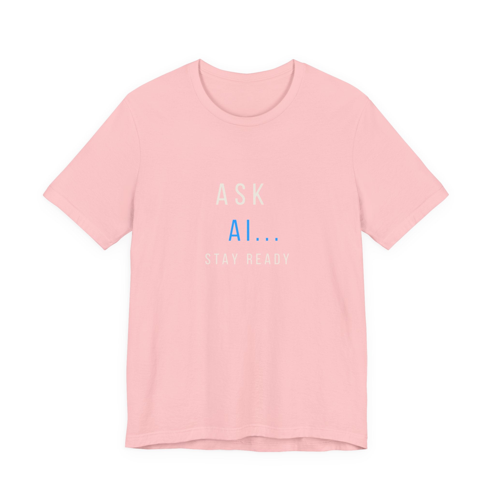 Ask AI Tee — Minimal Tech Graphic T-Shirt
