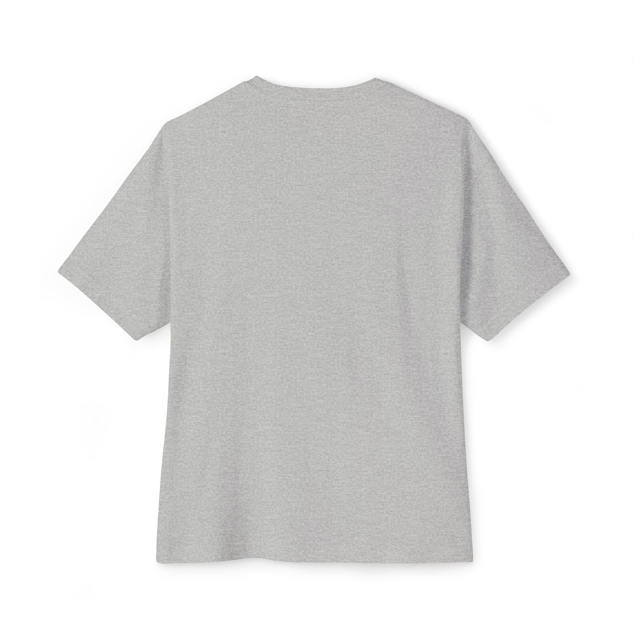 AI... Minimalist Graphic Tee — Oversized Boxy White T‑Shirt