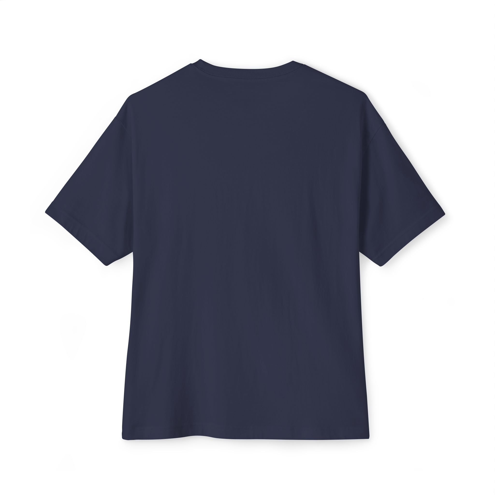 AI... Minimalist Graphic Tee — Oversized Boxy White T‑Shirt