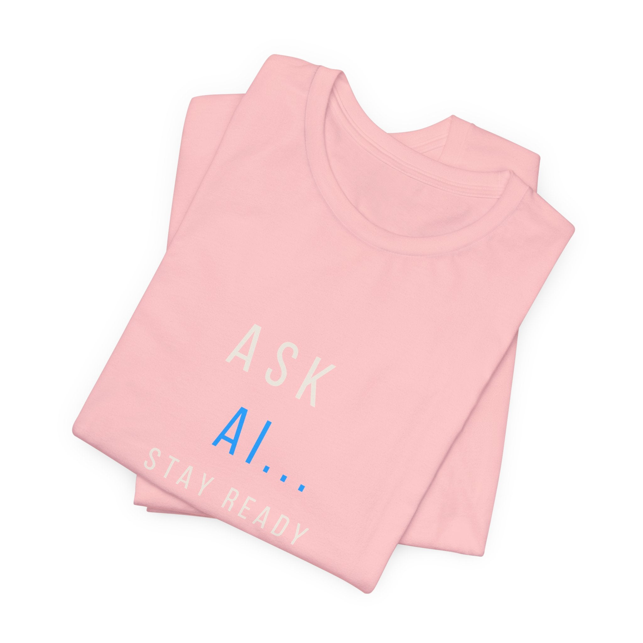 Ask AI Tee — Minimal Tech Graphic T-Shirt
