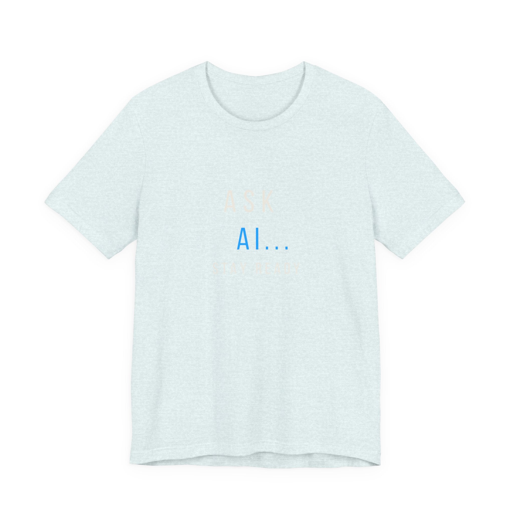 Ask AI Tee — Minimal Tech Graphic T-Shirt