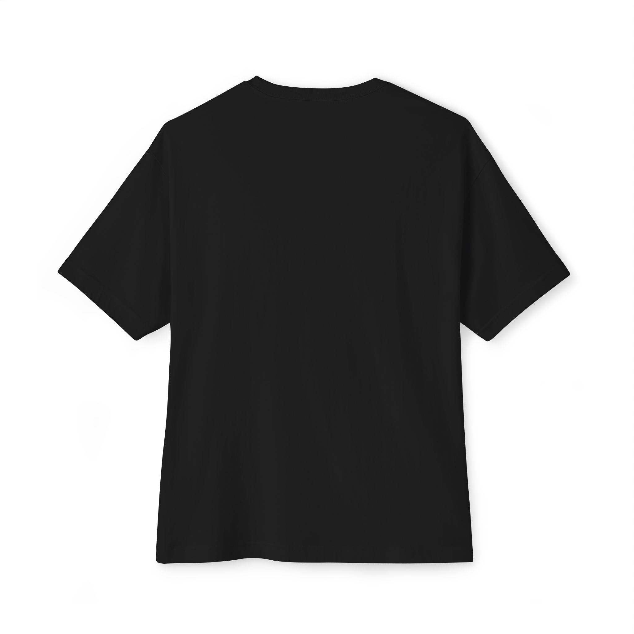 AI... Minimalist Graphic Tee — Oversized Boxy White T‑Shirt